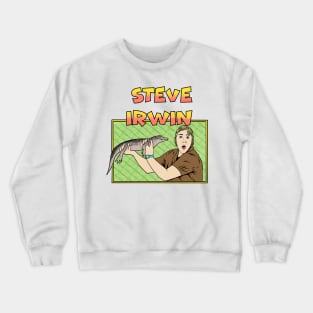 Steve Irwin Montage Crewneck Sweatshirt